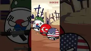 S. Korea and Turkey alliance relationship #countryballs #shots
