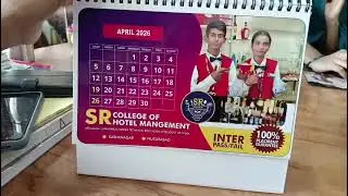We Customized Table Top Calendars