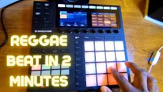 Music Making Reggae Beat with Maschine | Black Arc