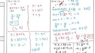 Copy of 4.2 Day 2 Solving Systems of Linear Eq by Substitution Part 1