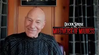 PATRICK STEWART Talks Multiverse Of Madness Trailer In Interview &ldquo;is that you?&rdquo;