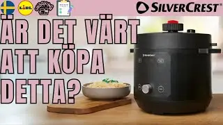 ELEKTRISK TRYCKKOKARE SilverCrest SSM 1000 C1 SSKT 900 SVERIGE SWEDISH LIDL