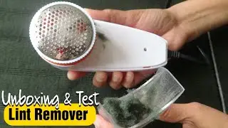 Nova Lint Remover/Shaver from Clothes | Unboxing & Test