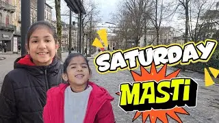 Saturday Family Vlog | Grocery Shopping, Dinner & Full Masti | Family Day Out ❤️