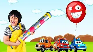 Transport Balloon Surprise |  Nursery Rhymes For Kids | Billion Kiddo