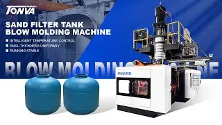 Plastic swimming pool sand filter blow molding machine