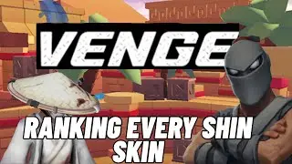 Ranking EVERY Shin Skin's in Venge.io
