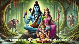 Story of Ganesha revolving around his parents. #shiva #ganesh #parvati  #karthikeya #subscribe