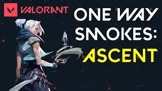 Jett One Way Smokes On Ascent (Timestamps) | Valorant