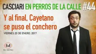 044 Y al final, Cayetano se puso el conchero