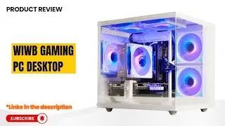 Обзор игрового ПК WIWB | Настольный компьютер на базе Ryzen 7 8700F, RTX 5060 8 ГБ, 32 ГБ DDR5, 1...