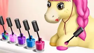 Fun Pony Pet Care Kids Games Pony Sisters Hair Salon 2 Fun Dress Up and Makeover Games for Girls #1