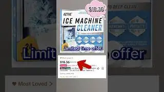 24 active clean tablets for ice makers