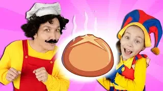 Горячие пасхальные булочки | Кухонная песня и танец | Развлекательное образовательное занятие для...