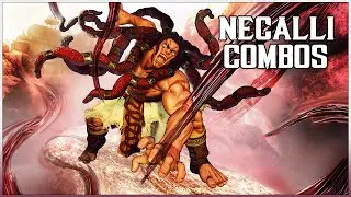 SFV Beta: Necalli Combos (1080p60FPS)