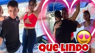 Mainor Del Gran Frió Que Tiene Se Refugió😍En Michel Mira Que Lindo❤️
