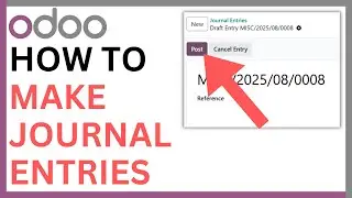 Как делать записи в журнале в Odoo [КРАТКОЕ РУКОВОДСТВО]