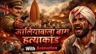 Jallianwala Bagh Hatyakand With Animation | 13 April 1919 Khooni Itihaas |
