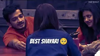 munawar Faruqui best🥺shayari whatsapp status emotional shayari || yt sad world ||