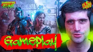 Quem vai virar ZUMBI? GAMEPLAY QUARANTINE ZONE: THE LAST CHECK - #flowgames