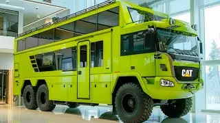Абсолютная мощь и комфорт: 2026 Caterpillar Double Decker 6×6 Motorhome@TechDrive-n3z 