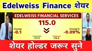 Edelweiss financial services share latest news | Edelweiss financial services stock analysis