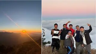 Sunset view 🌄 Lonpi Gamvet Mol ⛰️ #kukiland 