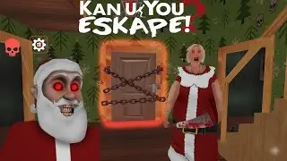 Granny santa Horror 🤯 Game Live Stream 😱|Angry granny | scary gameplay, Like and Subscribe😍