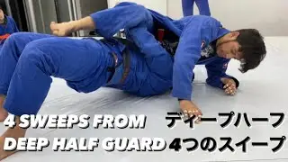 ディープハーフガードから4つのスイープ 4 SWEEPS FROM DEEP HALF GUARD