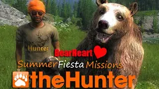 theHunter - Summer Fiesta 2016 Missions - pt6 BearHeart toughest mission 1/3