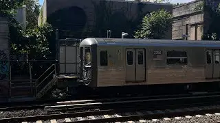 BMT Brighton Line: (B) and (Q) train action at Kings Highway, Avenue M, Avenue H and Newkirk Plaza