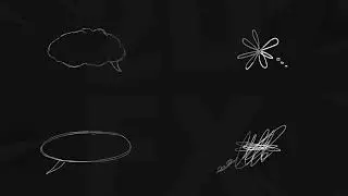 Scribble Speech Bubbles