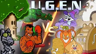 REQUESTED BY @ReddyToAnimate: Team IWBTG vs Team Inkwell Isle - Mugen Battle