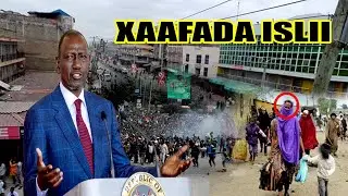 DEG DEG Kacdoonka Kenya oo waji cusub yeeshay, Soomalida oo Hubka lasoo baxay