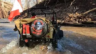 RC Willys 1/6 scale. Weekend trailing!!!! Enjoying the Canadian outdoors Part 94