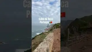 Westernmost point of continental Europe 📍Cabo da Roca, Portugal 🇵🇹