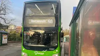 Morebus 2016 Volvo B5TL MCV EvoSeti (HJ16 HTC) on the 50 to Bournemouth - 24/01/26