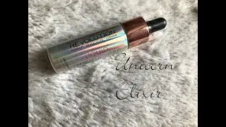 Тестирование хайлайтера Makeup Revolution Liquid Highlight / Unicorn Elixir
