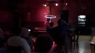 Ms Monfree hooping at Bay View Brew Haus