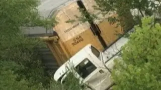 Cargo Train Derails on Virginia Rail Line