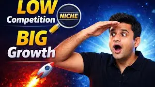 Low Competition Niche कैसे ढूंढें (Live Method) | YouTube Growth 2026