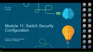 SRWE - Module 11 - Switch Security Configuration