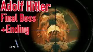 Zombie Army Trilogy: Adolf Hitler Final Boss + Ending ( PS4/1080p )