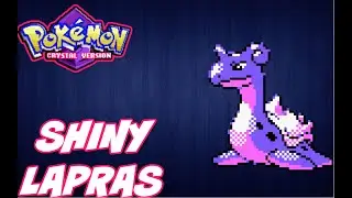 (Live) Shiny Lapras After 1159 Soft Resets (Pokemon Crystal Virtual Console)