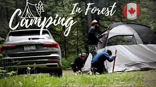 Camping in Canadian Forest | Travel Vlog Canada| Terrace British Columnia , Canada