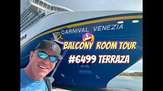 КАРНАВАЛ ВЕНЕЦИЯ, #6499 ЭКСКУРСИЯ НА БАЛКОНЕ #terraza #shiptour #carnivalcruise