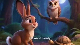 The quiet forest night story