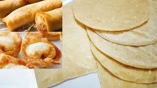 Spring Roll/Wonton-Sheets/Wrappers - Chef Lall's Kitchen