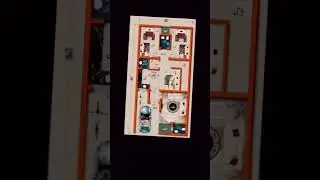House plan 25X50 #housemap #house25X50 #shorts #youtubeshorts