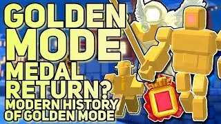 GOLDEN MODE MEDAL RETURNS | NEW GAMEMODE RETURN? | Complete History of Golden Mode 2024 | TDS
